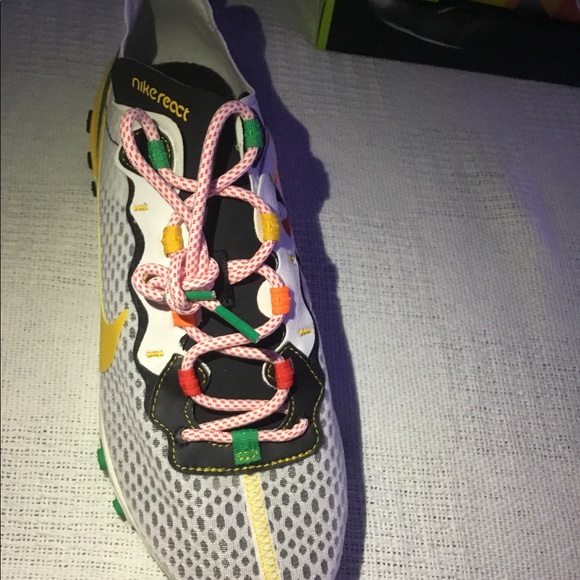 Nike React Men’s Size 9 Multicolor Running Shoes - Picture 7 of 14